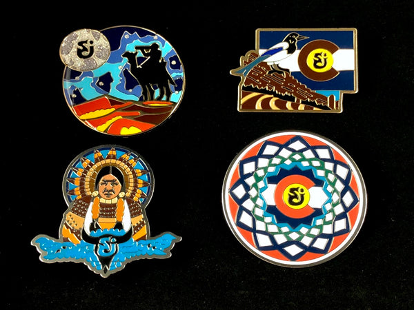 Offical SCI Red Rocks Limited Edition Pin Set