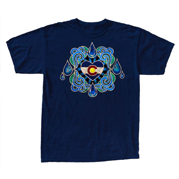 Cool Colorado Rain - Handmade Batik
